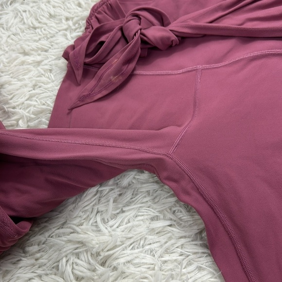 Lululemon Align Pant 28" *Wrap Waist Moss Rose - Picture 3 of 5